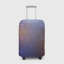 Чехол для чемодана 3D НЕЙРОННАЯ СЕТЬ | NEURAL NETWORK