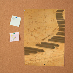 Постер Клавиши пианино - фото 2