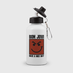 Бутылка спортивная Bon Jovi, have a nice day