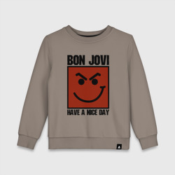 Детский свитшот хлопок Bon Jovi, have a nice day