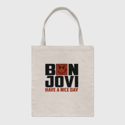 Шоппер BioNature Bon Jovi, have a nice day
