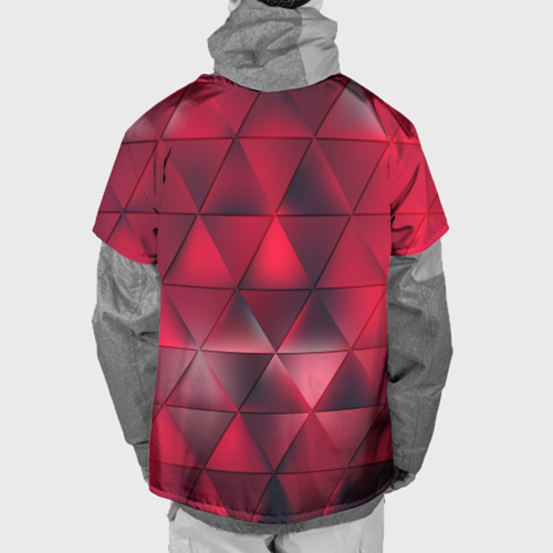 Накидка на куртку 3D Dark Red - фото 2