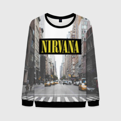 Мужской свитшот 3D Nirvana