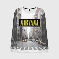 Мужской свитшот 3D Nirvana