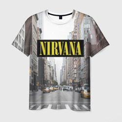 Мужская футболка 3D Nirvana