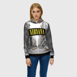 Женская толстовка 3D Nirvana - фото 2
