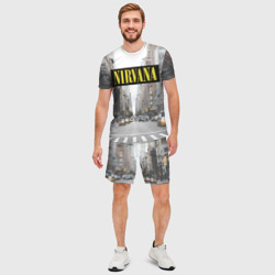 Мужской костюм с шортами 3D Nirvana - фото 2