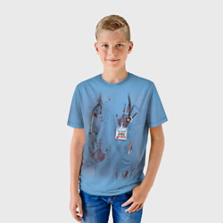 Детская футболка 3D Костюм врача кровь - фото 2