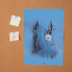 Постер Костюм врача кровь - фото 2