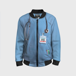 Детский бомбер 3D Костюм врача халат верх, низ под артикулом 1373543