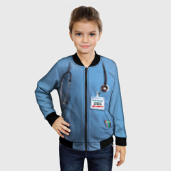 Детский бомбер 3D Костюм врача халат верх, низ под артикулом 1373543 - фото 2
