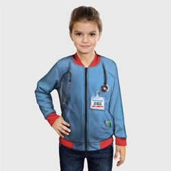 Детский бомбер 3D Костюм врача халат верх, низ под артикулом 1373543 - фото 2