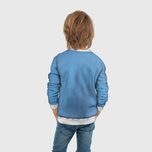 Детский свитшот 3D Костюм врача, цвет 3D печать - фото 6