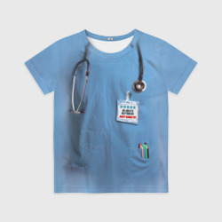 Детская футболка 3D Костюм врача халат верх, низ под артикулом 1373543