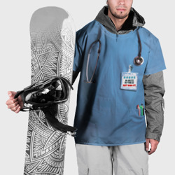 Накидка на куртку 3D Костюм врача