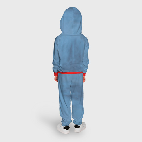Детский костюм с толстовкой 3D Костюм врача, цвет красный - фото 4