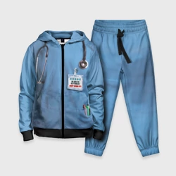 Детский костюм 3D Костюм врача халат верх, низ под артикулом 1373543