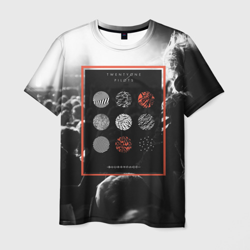 Мужская футболка 3D Twenty one pilots Фото 01 Мужская футболка 3D Twenty one pilots Фото 01