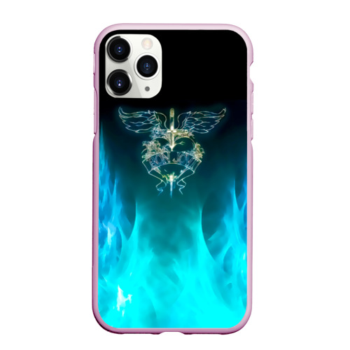 Чехол для iPhone 11 Pro Max матовый Сердце Bon Jovi Фото 01 Чехол для iPhone 11 Pro Max матовый Сердце Bon Jovi Фото 01