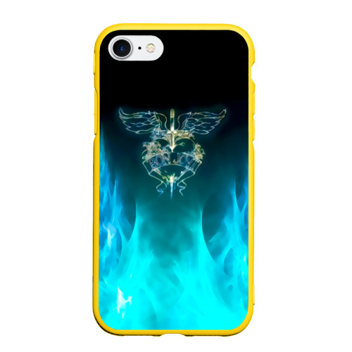 Чехол для iPhone 7/8 матовый Сердце Bon Jovi Фото 01 Чехол для iPhone 7/8 матовый Сердце Bon Jovi Фото 01