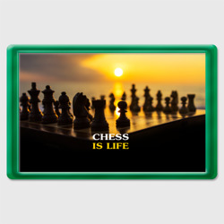 Магнит 45*70 Шахматы - это жизнь
