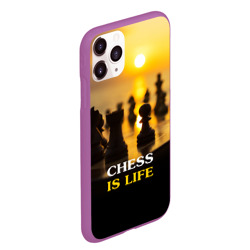 Чехол для iPhone 11 Pro Max матовый Шахматы - это жизнь - фото 2
