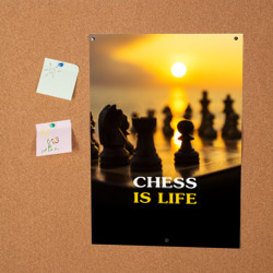 Постер Шахматы - это жизнь - фото 2