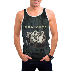 Мужская майка 3D Группа Bon Jovi - фото 2