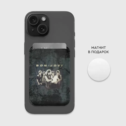 Картхолдер Magsafe магнитный Группа Bon Jovi - фото 2