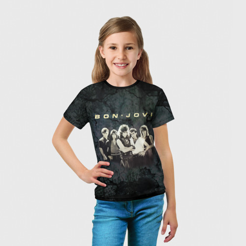 Детская футболка 3D Группа Bon Jovi - фото 5