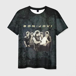 Группа Bon Jovi – Мужская футболка 3D с принтом купить со скидкой в -26%