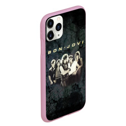 Чехол для iPhone 11 Pro Max матовый Группа Bon Jovi - фото 2