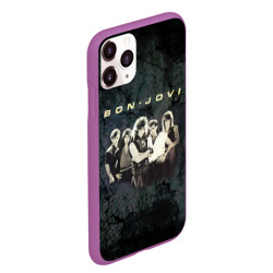 Чехол для iPhone 11 Pro Max матовый Группа Bon Jovi - фото 2