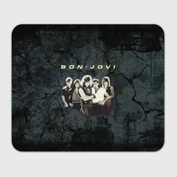 Прямоугольный коврик для мышки Группа Bon Jovi