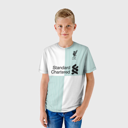 Детская футболка 3D Sturridge away 2018, цвет 3D печать - фото 3