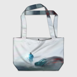 Пляжная сумка 3D Бегущий по лезвию