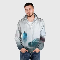 Мужская ветровка 3D Бегущий по лезвию - фото 2