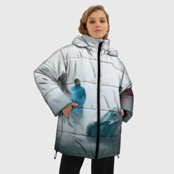 Женская зимняя куртка Oversize Бегущий по лезвию - фото 2