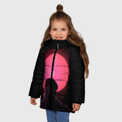 Зимняя куртка для девочек 3D Бегущий по лезвию - фото 2
