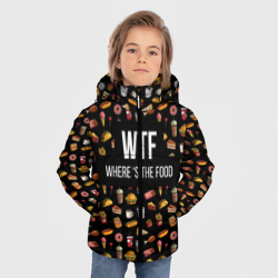 Зимняя куртка для мальчиков 3D WTF Food - фото 2