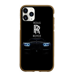 Чехол для iPhone 11 Pro Max матовый Rolls Royce phantom
