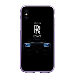 Чехол для iPhone XS Max матовый Rolls Royce phantom