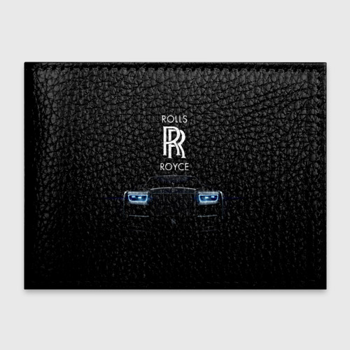 Обложка для студенческого билета Rolls Royce phantom, цвет черный