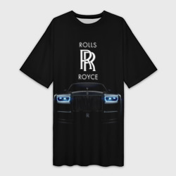 Платье-футболка 3D Rolls Royce phantom