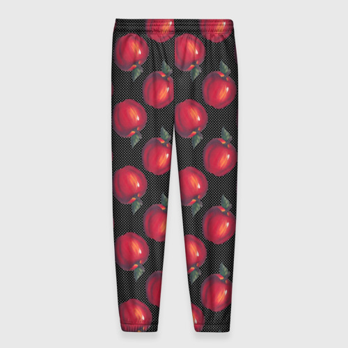 Мужские брюки 3D Яблочки, цвет 3D печать - фото 2