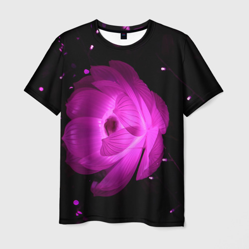 Мужская футболка 3D Цветок flower 8 марта