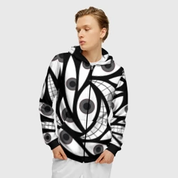 Мужская толстовка 3D на молнии Pride - фото 2