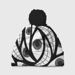 Шапка 3D c помпоном Pride