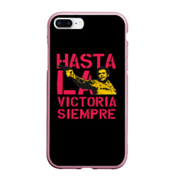 Чехол для iPhone 7Plus/8 Plus матовый Hasta La Victoria Siempre