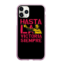 Чехол для iPhone 11 Pro Max матовый Hasta La Victoria Siempre